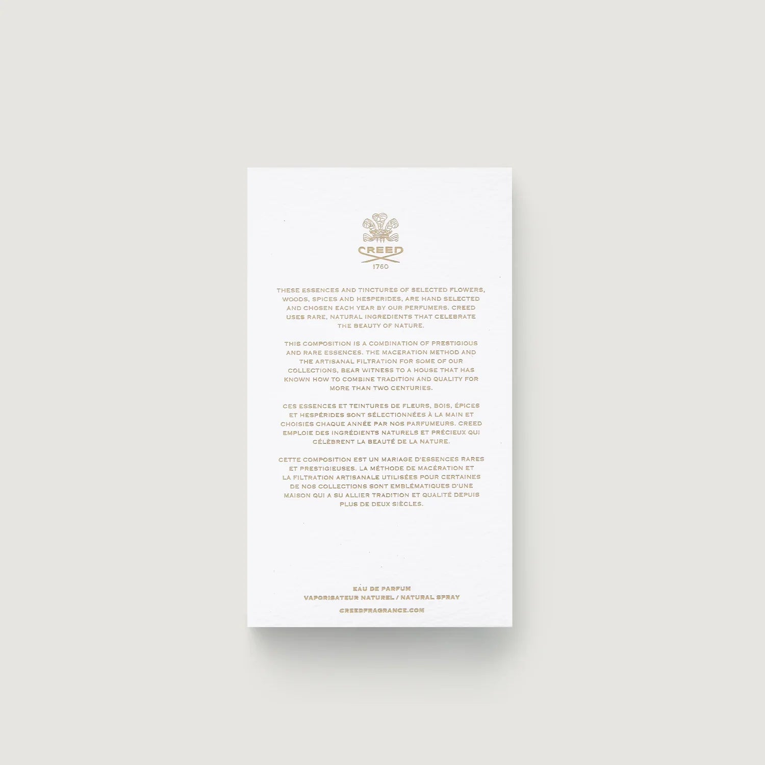 Creed Green Irish Tweed Eau de Parfum 50 ml / 100 ml